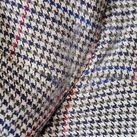 Authentic English magee tweed 46 houndstooth blazer from Harrods - Picture 6 of 13